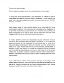 REsumen: Arqueología