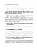 Taller: Historia De Las Cosas