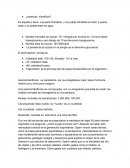 Molecula Hidrofilica y Perfil Lipidico