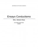 Conductismo El aprendizaje y el proceso que lleva implícito