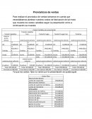 Ejemplos: Pronostico de ventas