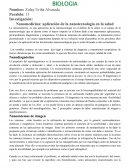 Nanomedicina: aplicación de la nanotecnología en la salud