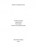 Fenómeno de la manipulación genética