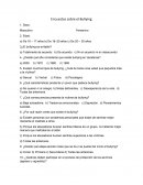 Encuestas sobre el Bullying