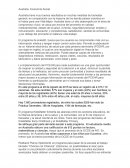 Ejemplo de Australia. Economía Social.