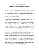 ENSAYO SOBRE EL DOCUMENTAL “Comprar, tirar, comprar. - Consumismo y manipulación”