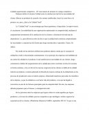 Calidad requerimiento competitivo. JIT otra manera de alcanzar la ventaja competitiva