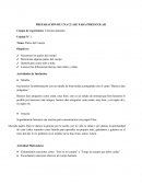 PREPARACIÓN DE UNA CLASE DE PRE-ESCOLAR