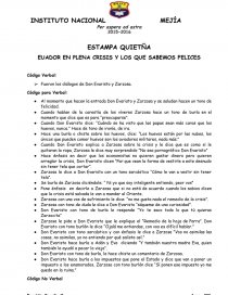 Codigo Verbal: ENUNCIADO DE ESTADÍSTICA. Página 1