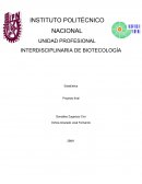 INTERDISCIPLINARIA DE BIOTECOLOGÍA