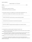 PRUEBA DE LENGUAJE 5° año