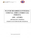 Ambualtorio Casa indigena