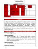 Programa asignatura Psicología