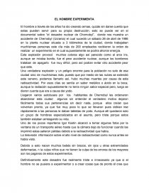EL HOMBRE EXPERIMENTA. Página 1
