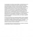 La comunicación oral y escrita