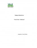 TRABAJO PRÁCTICO III “Teoría Critico – Dialécticas