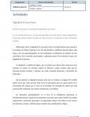 Actividad: La dignidad de la persona