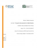 Calidad educativa desde una perspectiva internacional