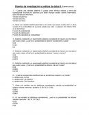 Diseños de investigación y análisis de datos II (Examen previo)