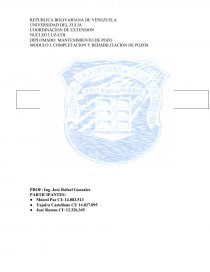 DISEÑO DE REVESTIDORES. Página 1