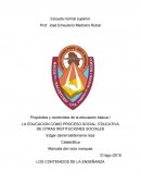 Los contenidos de la educacion