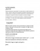 El autocuidado ¿qué es?