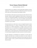 Ensayo sobre Diseño Editorial