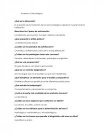 Preguntas de antropologÍa forense. Página 2