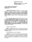 ARBITRAJE DEL DISTRITO FEDERAL.