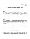 Narcotraficante, Felipe Calderon
