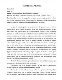 El conocimiento de la política hace la diferencia. Página 1