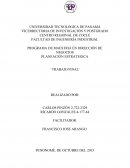 PLANEACIÓN ESTRATEGICA TRABAJO FINAL