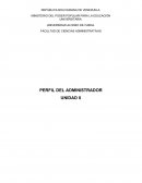PERFIL DEL ADMINISTRADOR