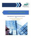 Costo Capital Promedio de la empresa.