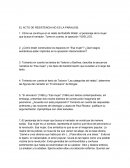 EL ACTO DE RESISTENCIA NO ES LA PARALISIS.