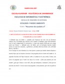 Resumen de Laudato Si