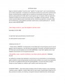 Ensayo de lectura Mi primer Amor