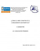 Como construye el niño el conocimiento mat