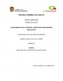 Influencia del contexto en la educación.