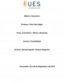 Actividad 5.- Oferta y Demanda