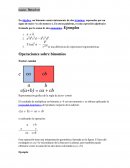 En álgebra, un binomio consta únicamente de dos términos