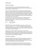 Concepto de gravedad Introducción