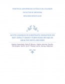 La aguda relación entre la oxidación de sustratos medida por la relación de intercambio respiratorio