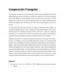 Cooperacion Triangular ejemplo
