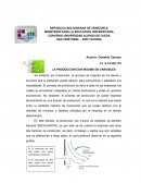 LA PRODUCCION CON INSUMO DE VARIABLES