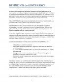 DEFINICION DE EL GOVERNANCE