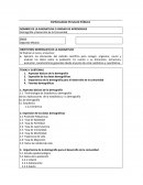 MODULO DE DEMOGRAFIA Y DESARROLLO DE LA COMUNIDAD