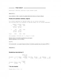 Ejercicios en minitab. Página 1
