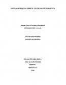 CARTILLA INFORMATIVA SOBRE EL COLEGIO SALITRE SUBA SEDE A.