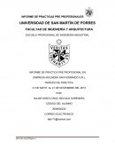 INFORME DE PRÁCTICA PRE PROFESIONAL EN EMPRESA MOLINERA SAN FERNANDO S.R.L